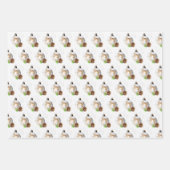 クリスマス猫愛好家用ラッピングペーパーシート ラッピングペーパーシート (正面)