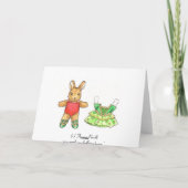 クリスマス猫紙人形カード シーズンカード (裏面)