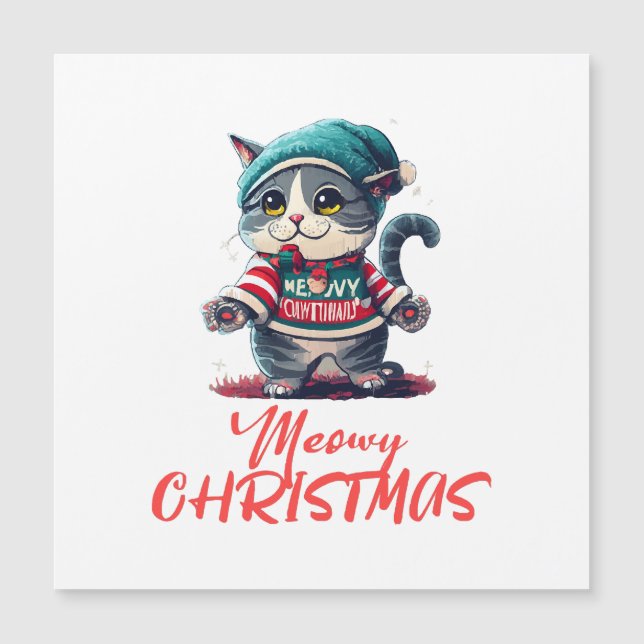 クリスマス猫 (正面)