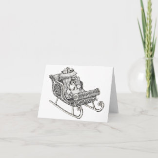 クリスマス猫 カード