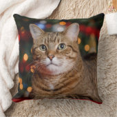 クリスマス猫 クッション (ブランケット)