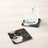 クリスマス猫 コースター (右側)