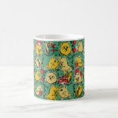 クリスマス猫 コーヒーマグカップ (中央)