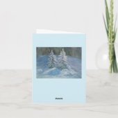 クリスマス猫 シーズンカード (裏面)