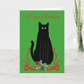 クリスマス猫 シーズンカード (正面)