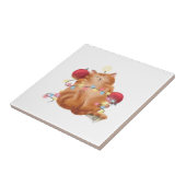 クリスマス猫 タイル (側面)