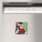 クリスマス猫 マグネット (インサイチュ (食洗機))