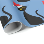 クリスマス猫 ラッピングペーパー (ロールコーナー)