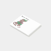 クリスマス猿の格言 ポストイット (アングル)