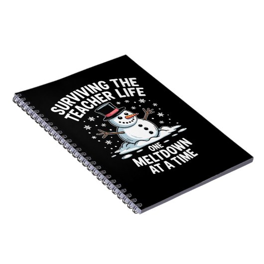 クリスマス生き延びの先生ライフ・メルトダウンクリスマス ノートブック (右側)