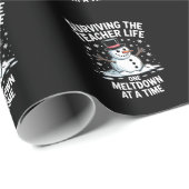 クリスマス生き延びの先生ライフ・メルトダウンクリスマス ラッピングペーパー (ロールコーナー)