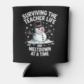 クリスマス生き延びの先生ライフ・メルトダウンクリスマス 缶クーラー (正面)