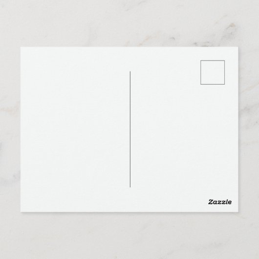 クリスマス生まれたばかりの発表葉書 ポストカード (裏面)