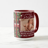 クリスマス生まれたばかりの マグカップ (正面右)