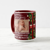 クリスマス生まれたばかりの マグカップ (正面左)