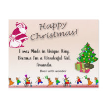 クリスマス生まれ付きの特別疑問に思子引用文