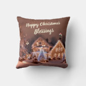 クリスマス生まれ装飾用クッション クッション (裏面)