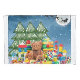 クリスマス用のおもちゃ 枕カバー