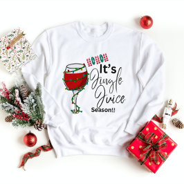 クリスマス用のスウェットシャツ – Ho Ho Ho It's Jingle Juice スウェットシャツ