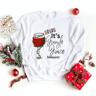 クリスマス用のスウェットシャツ – Ho Ho Ho It's Jingle Juice スウェットシャツ