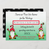 クリスマス用のノーム, ソーシャルディスタンスホリデー シーズンカード (正面/裏面)