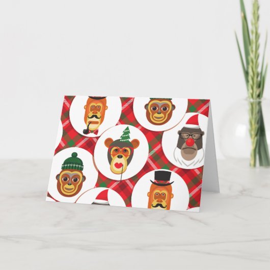 クリスマス用のヒップザル シーズンカード (正面)