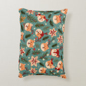 クリスマス用の枕 アクセントクッション (裏面(縦))