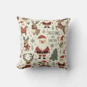 クリスマス用の枕 クッション (正面)