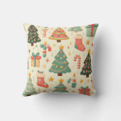 クリスマス用の枕 クッション (裏面)