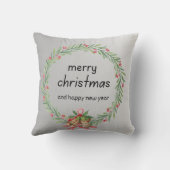 クリスマス用の枕 クッション (裏面)
