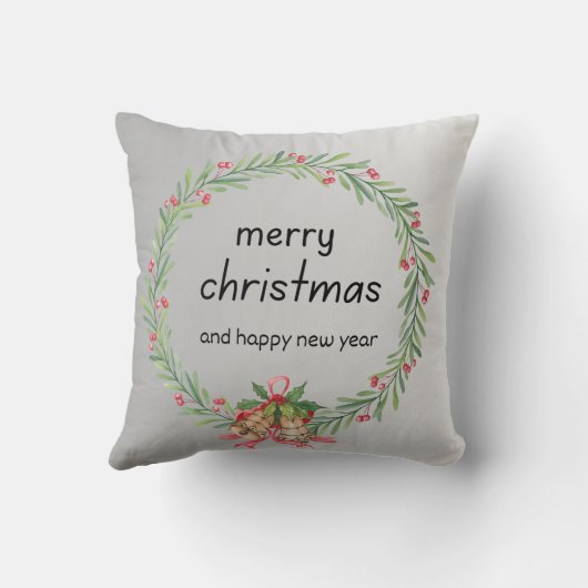 クリスマス用の枕 クッション (裏面)