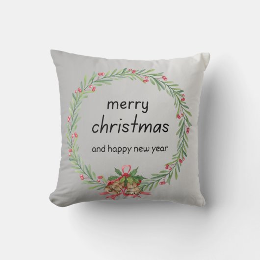 クリスマス用の枕 クッション (正面)