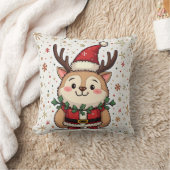 クリスマス用の枕 クッション (ブランケット)