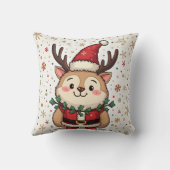 クリスマス用の枕 クッション (裏面)