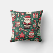 クリスマス用の枕 クッション (裏面)