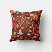 クリスマス用の枕 クッション (裏面)