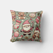 クリスマス用の枕 クッション (正面)