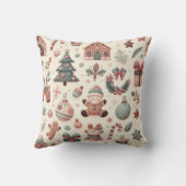 クリスマス用の枕 クッション (裏面)