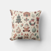 クリスマス用の枕 クッション (正面)