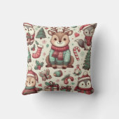 クリスマス用の枕 クッション (裏面)