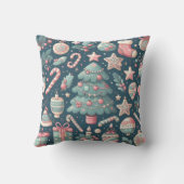 クリスマス用の枕 クッション (裏面)