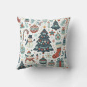 クリスマス用の枕 クッション (裏面)