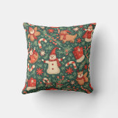 クリスマス用の枕 クッション (裏面)