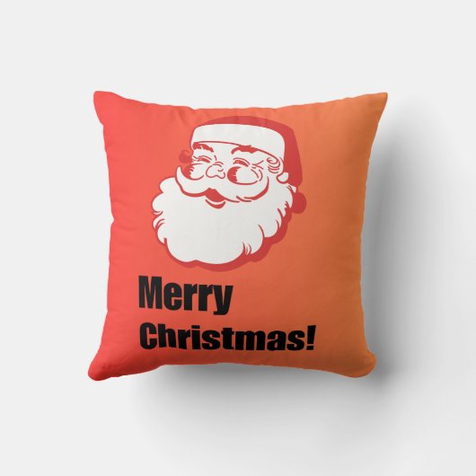 クリスマス用の枕 クッション (裏面)