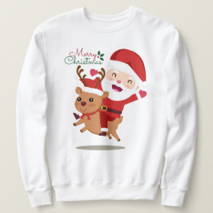 クリスマス用の汗シャツ スウェットシャツ