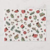 クリスマス用の特別はがき ポストカード (正面)