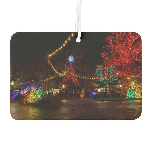 クリスマス用の空気清浄機のためにそれを点灯 カーエアーフレッシュナー (裏面)