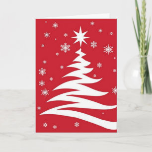 クリスマス用の赤いグラフィックス – シーズンカード
