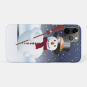 クリスマス用の雪だるま iPhone 7 ケース Case-Mate iPhoneケース (裏面(横))