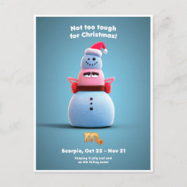 クリスマス用はがき蠍座 ポストカード